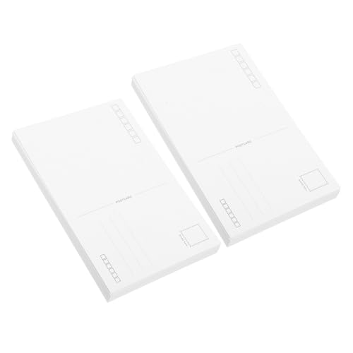 Papier cartonné 4x6 pouces TEHAUX 120 cartes postales blanches vierges imprimables en lot pour DIY