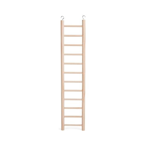 You & Me by Petco Bird 12-Step Wood Bird Ladder 23.5 L
