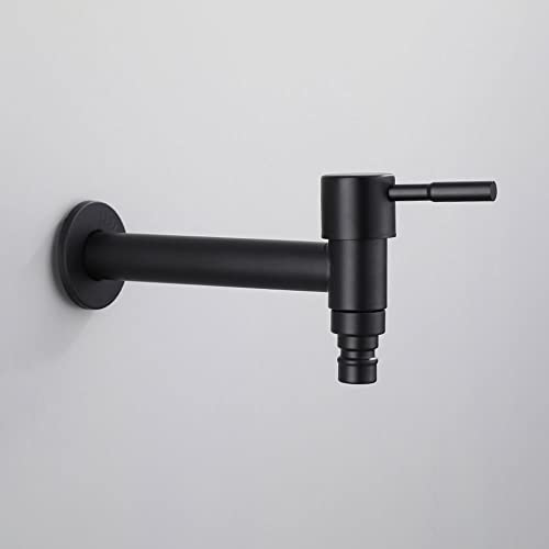 Grifo para lavabo de baño de pared en acero inoxidable 304 de alta pureza