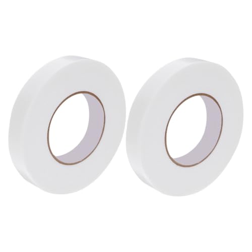 PRETYZOOM 2 Rolls Heavy Duty Double Sided Foam Tape Removable Strong Adhesive Strips for Mounting Painting Wall Hanging Posters Trim No Residue Easy to Cut for Home Office Industrial Use