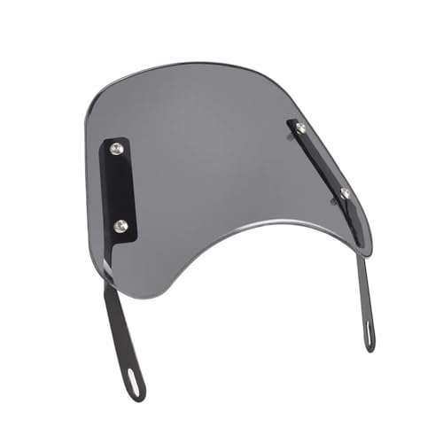 Pare-brise moto universel phare rond 5 à 7 pouces déflecteur cruiser ABS