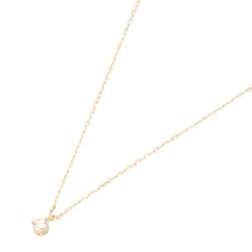 K18ダイヤモンドネックレス（0.05ct）