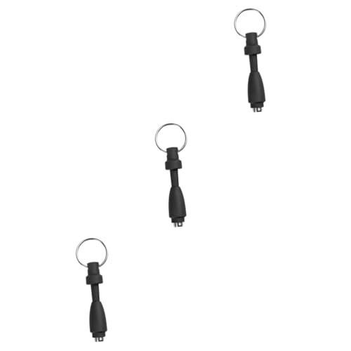 BESTYASH 3 Pièces Poinçon de outil ouvre- accessoires de cigares petit perforateur à cigares coupe- outil de coupe de poinçon fournitures de cigares Acier inoxydable Noir