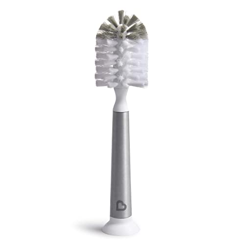 Munchkin® Shine™ Stainless Steel Bottle Brush And Refill Brush Head #TOP6