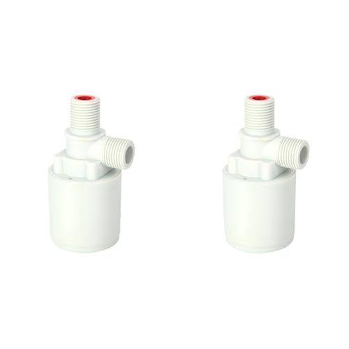 2pcs G1/2in Float Valve Ball Valve Automatic Water Level Control Valve for High Water Tanks, Pools, Industrial Water Towers
