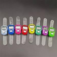 Trendmad Finger Tally Counter Clicker Counter Handheld Pitch Click Counter Number Count Jaap mala Tashbi Multicolor Pack of 2