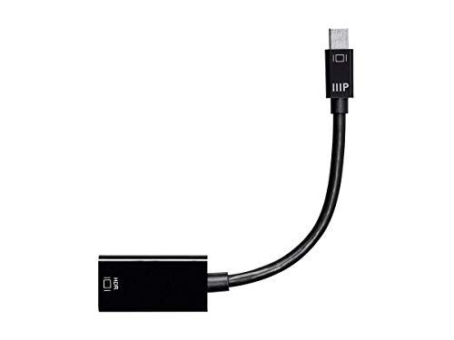Adaptador activo Mini DisplayPort 1.2a a HDMI 4K 60Hz negro miniatura 3