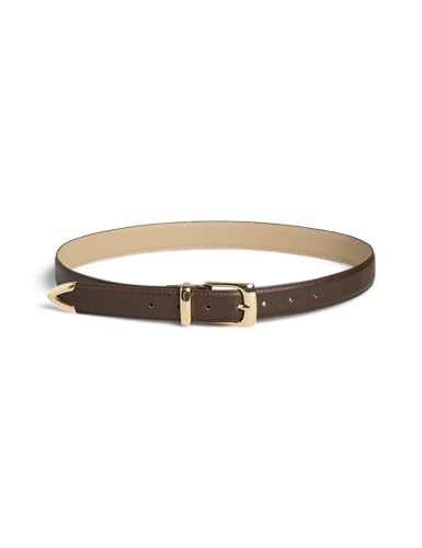 PIECES Pcjulietta Jeans Belt Bundle Wb, Hot Fudge, numeric_80