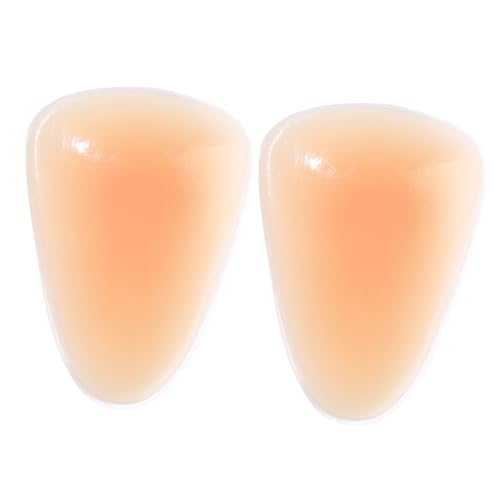 POPETPOP 1 Pair Silicone Knee Pads for Skating Adhesive Design Comfortable Protection for Ice Skating and More Durable Flexible Injury Minimizing Knee Support