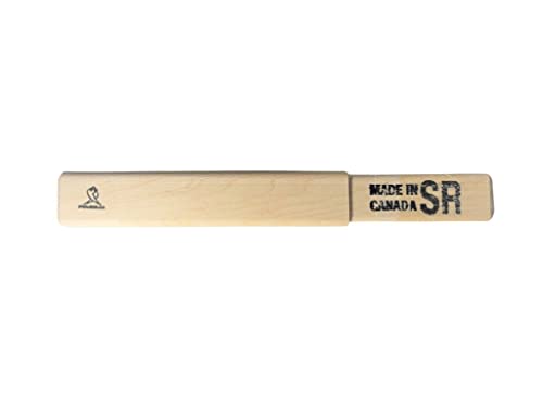 Extension de bâton de hockey en bois massif robuste pour crosse composite