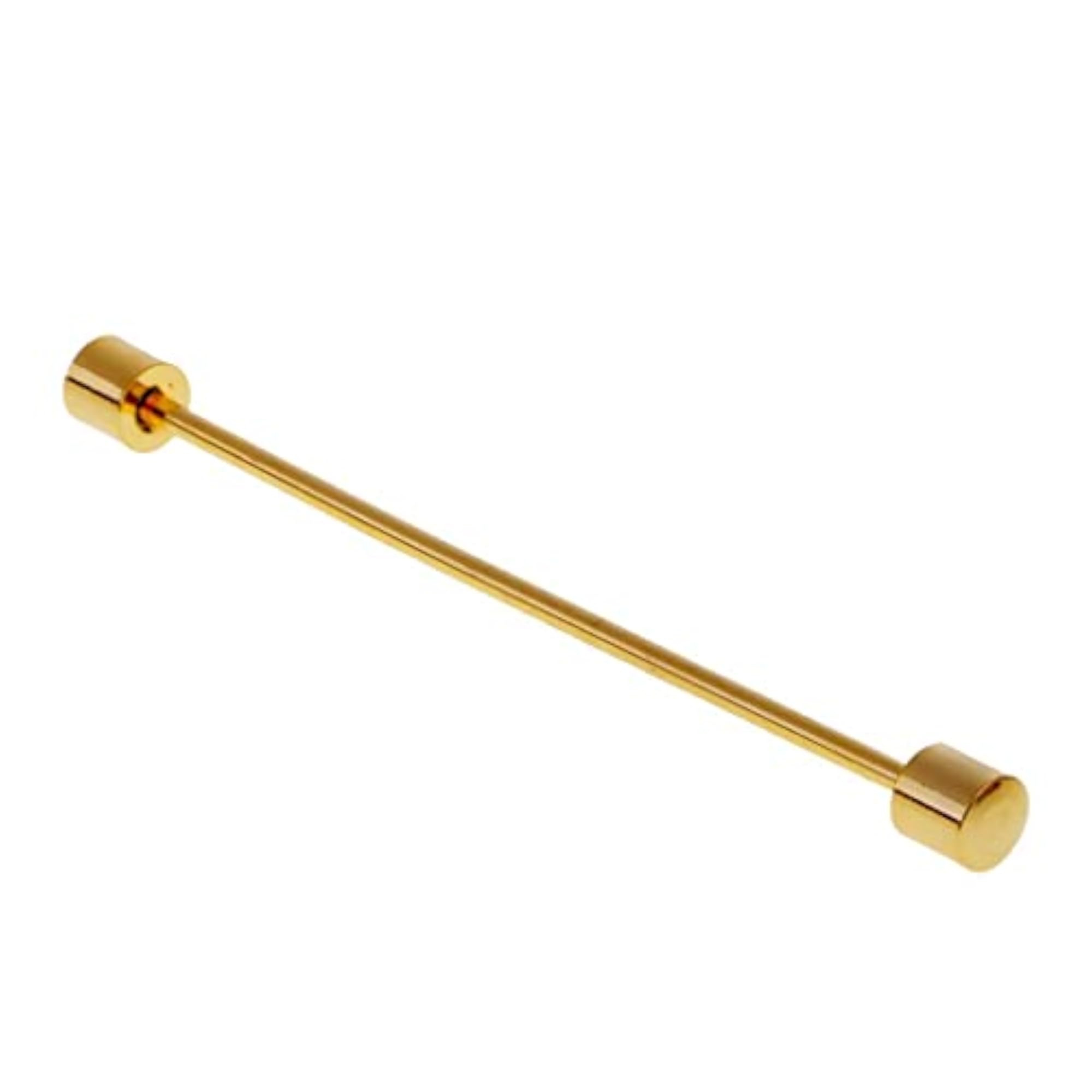 Men's Gift Cylinder Shirt Collar Clip Bar Pin Tie Brooch