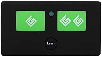 Ghost Controls Water-Resistant 3-Button Remote Control Transmitter for Automatic Gate Openers, Model AXR1