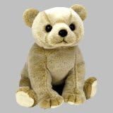 TY Beanie Buddy ~ Almond the Bear by Beanie Babies