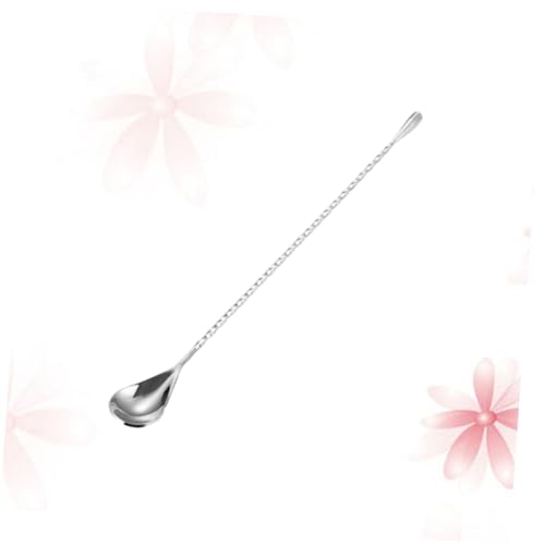 CIYODO Mix Drinks Effortlessly Our Stainless Steel Bar Spoon Long Handle Stirring Spoon Versatile for All Cup Sizes