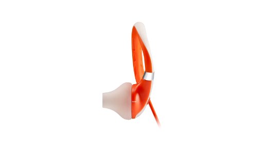 Image of Polk Audio UltraFit 500 Headphones - White /Orange (ULTRAFIT 500ORG)