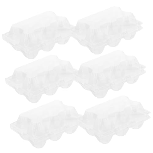 RORPOIR 20個 プラスチック製 卵収納ボックス 卵箱 収納容器 オーガナイザー 冷蔵庫食器棚対応