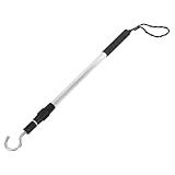 Options de hauteur flexibles : ajustez l’échelle de grenier rétractable grâce à son crochet de descente et son système d’abaissement, pour une portée . accessoires pour escaliers de grenier, échelle de grenier escamotable