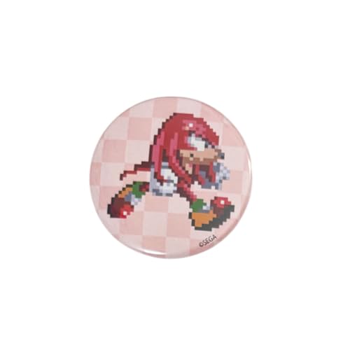 Small Planet Sonic The Hedgehog Knuckles Can Badge