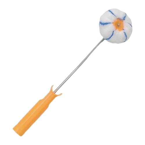 Wxqbjtam Rodillo de Pintura para Esquinas, Brocha para Bricolaje para Paredes Y Techos, Mango Ergonómico.