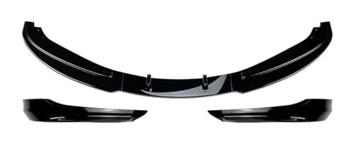 Spoiler avant BMW E90 E91 LCI noir pour pare-chocs de Série 3 Facelift