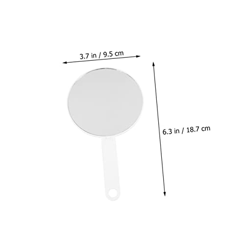 Espejo plegable de mano para maquillaje fácil de limpiar miniatura 2
