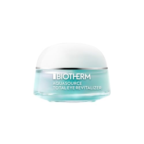BIOTHERM Aquasource Total Eye Revitelizer, Crema Contorno Occhi, Effetto Ghiaccio, Azione Idratante, Lenitiva e Illuminante, Arricchita con Caffeina e Vitamina C, 15 ml