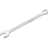 ハゼット(HAZET) コンビネーションスパナ クロームメッキ|コンビネーションスパナヘッド角度15°|出力:外径二重六角 フラット幅:22mm|シャフト:HAZETダブルTプロファイル フラット幅:22mm 【日本正規輸入品】 600N-22