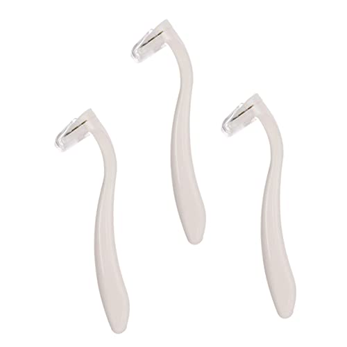 FRCOLOR 3個腋下修剪器 多機能ボディシェーバー 肌に優しい手動 旅行に便