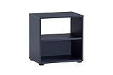 Schildmeyer Kent Regal 154051, Nachtblau/Gold, 48,5 x 33,2 x 50,1 cm