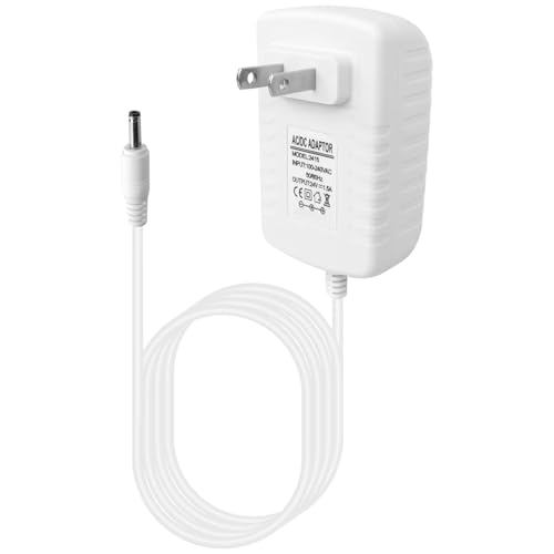 New Charger Adapter Power Cord Fit for Goo-gle Nest Hub MAX Smart Speaker and Fit for Goo-gle Nest Audio, AC Adapter Suitable for 10' Smart Display, Compact Wall Charger Power Supply