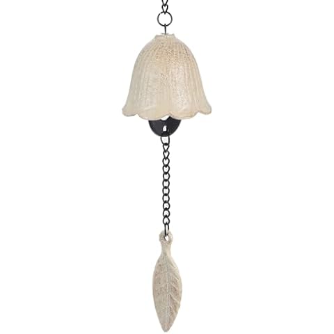 PATIKIL Japanese Wind Chime with Leaf Design Cover