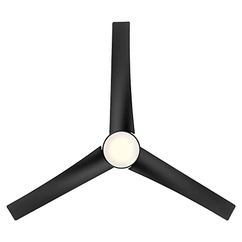 WAC F-070L-SB/MB Sonoma 56" Outdoor Ceiling Fan with Lights and Remote Control, Soft Brass Matte Black thumbnail 7