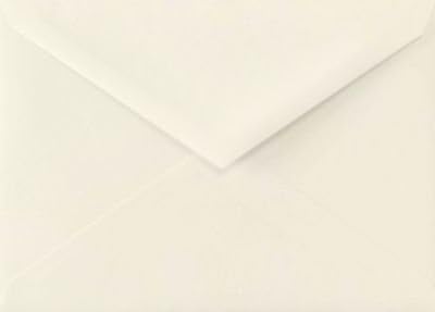 LUXPaper Lee Bar A7 Baronial Invitation Envelopes | Pointed Flap | 5 1/4" x 7 1/4" | Natural | 70lb. Text | 250 Qty