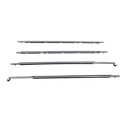 Automotive Rubber Door Weatherstrip Fit for Toyota Fit for Corolla AE110/AE111 1995-2002 Car Outer Door Window Moulding Trim 75710-02050