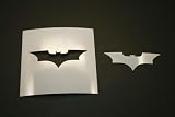Batman Symbol Stencil 4 Inch - Perfect for Art, Crafts, Scrapbooking, Painting, on Walls, Wood, Glass, and More Reusable Stencil STENCILAIR