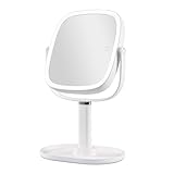 卓上ミラー 女優ミラー 両面鏡 (等倍+8倍拡大鏡)