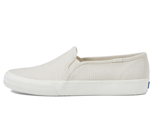 Image of Keds Womens Double Decker Canvas Slip On Sneakers Shoes Casual - Black