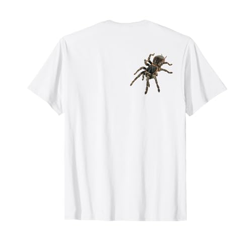 Funny Scary Tarantula On Your Back Halloween Simple Costume T-Shirt
