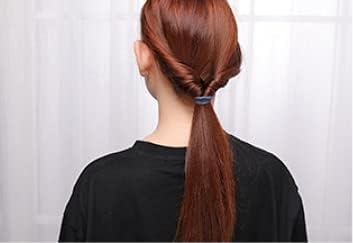 Miniatura 9 de 1 Unidad(2 piezas) de plástico mágico pelo trenzado cola de caballo herramienta clip herramienta simple bricolaje estilo de pelo accesorios