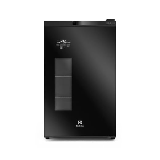 Electrolux Cervejeira Home Bar Electrolux Frost Free 100L Porta de Vidro Preta (EB100) 127V