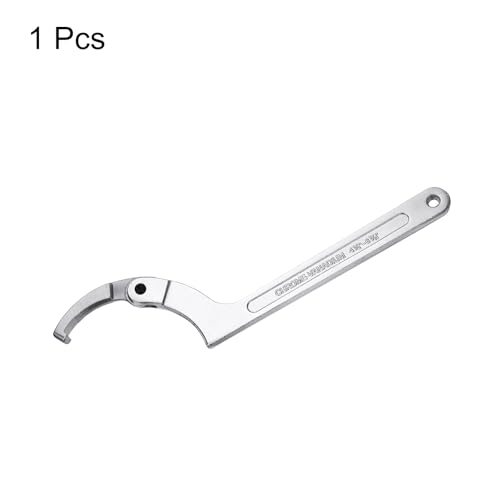 Llave de gancho ajustable en C QUARKZMAN para tuerca ranurada de torno 115-170mm 4