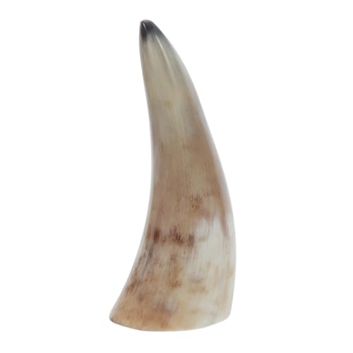 Cabilock Jarra de Cuerno de Buey Natural para Beber Taza Decorativa de Copa de Vino y Cerveza con Textura Única para Hogar y Bar