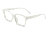 Ultimate Jake English Homestuck Cosplay Costume Guide 3 White Square Glasses