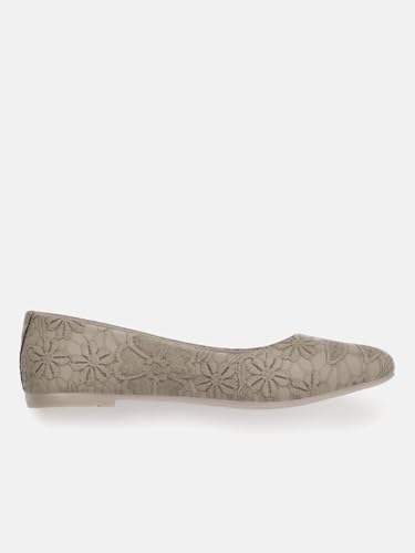 Image of Marc Loire Women's Slip-On Flat Ballerina Shoes for Casual Wear, Party and Formal Occasions