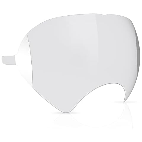 QZQ 30 Pack Peel Off Lens Cover Compatible for 3M 6885, 6000, 6700, 6800, 6900 Series, Faceshield Cover Cover