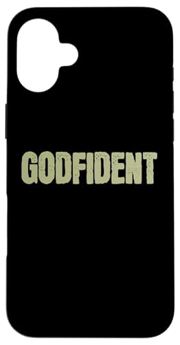 Godfident �N���X�`���� �M�� �_�ւ̐M�� �@������ �X�}�z�P�[�X iPhone 16 Plus �p