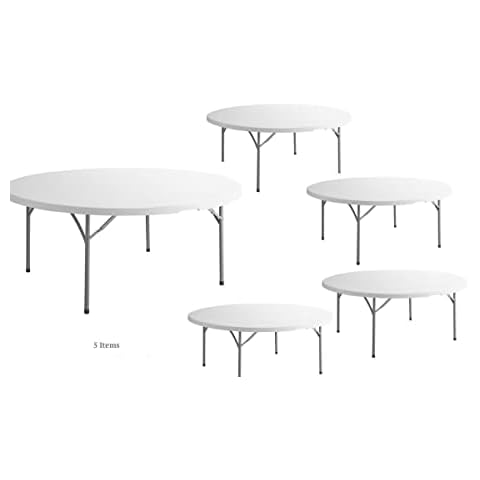 PRO&Family 72" Round Folding Table Cover