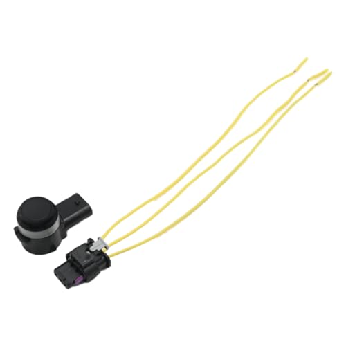 Image of Ollanoos 5Q0919275B Rear PDC Reverse Parking Sensor with Plug Line, Reverse Backup Parking Sensor Replacment for A3 A4 A5 Q2 Q5 Q7 TT, Replaces 5Q0919275BGRU 5Q0919275 5Q0919275GRU