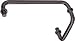 C.R. Laurence SDP6TB120RB CRL Oil Rubbed Bronze 12" Towel Bar with 6" Pull Handle Combination Set