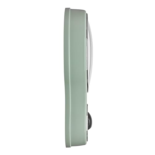 Horloge murale 196 mm TFA Dostmann vert menthe lisible - 4